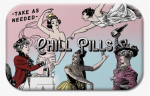 Chill Pills Decorative Tin - John Bates Take Your Medicine