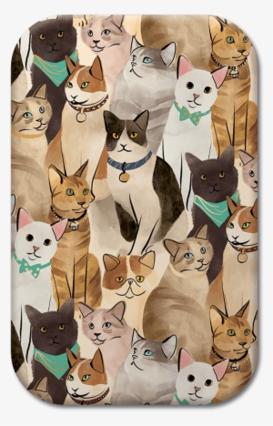 Cats Decorative Tin - Cats Totebags By Punch Studio - Cats Canvas Tote