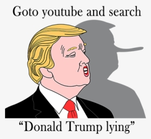 Donald Trump Lyingutube - Trump Trump Greeting Card