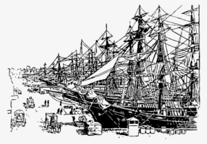 Small - Ship Dock Art