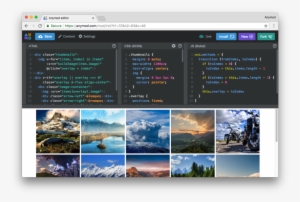 Cloud-based Code Editor - Thousand Island Lake