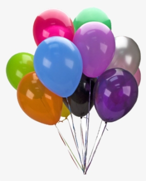 Latex Balloons - Black Solid Latex Balloons (10-pack)