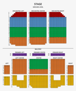 Temple Seating Chart - Tacoma Temple Theatre Seating Chart