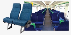 Vlocity Rail Seat - Train Seat Rail