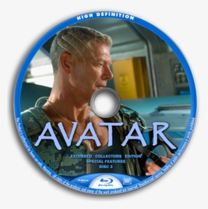 Avatar Dvd Label Art - Stephen Lang Avatar