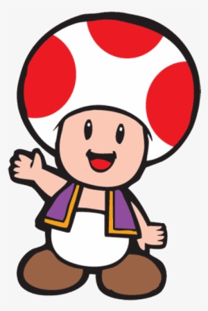 Toadstool Mascot - Super Mario 3 Toad