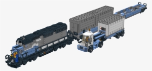 10219 Maersk Locomotive - Lego Maersk Train Ldd