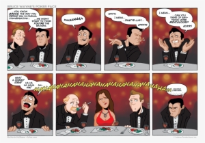 Bruce Wayne Dinner Party Batman Funny “ - Bruce Wayne Party Comic