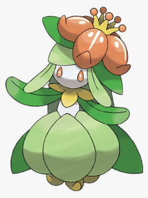 The Fragrance Of The Garland On Its Head Has A Relaxing - Pokemon Lilligant