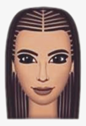 Kimoji Sticker - Emoji Kardashian Transparent
