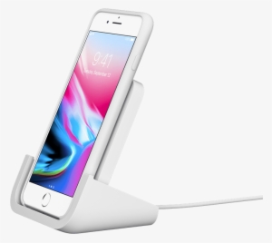 High Resolution Png Powered Off White Fob - Logitech Powered Wireless Charging Stand