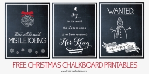 Christmas Chalkboard Art - Christmas Day