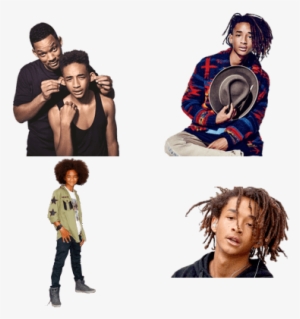 Jaden Smith With Afro