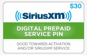 Sirius Xm $30 [digital Code] - Toyota Satellite Radio, Xb Xm Radio Antenna