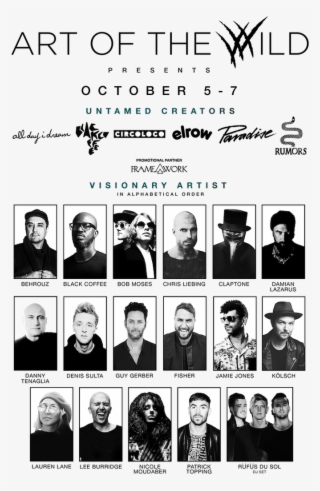 Art Of The Wild 2018 Lineups By Show - Art Of The Wild Vegas