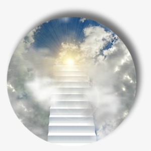 Azurite Spiritual Path Attribute - Cloud Staircases Leading To God