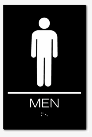 Men Restroom Sign - Mens Restroom