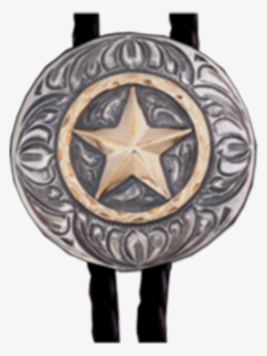 14k Gold Fill Star Hand Engraved Sterling Silver Bolo - Captain America