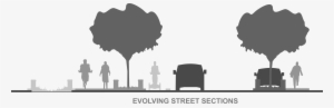 Evolving Streets - Street Section Png