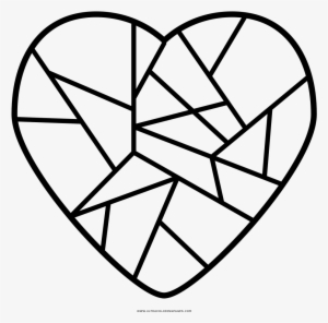 Broken Heart Coloring Page Ultra Coloring Pages - Dibujo Corazon