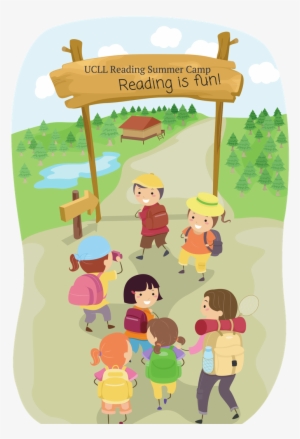 Reading Skills Summer Camp - Niños Entrando A Clases Animado
