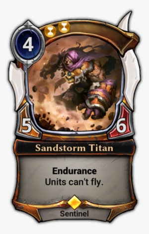 Sandstorm Titan - Eternal Card Game Talir
