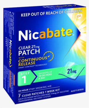 Patch Step1 - Nicabate Patch Step 2
