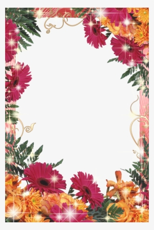 35 Frames Png Em Alta Resolução E Fundo Transparente - Frames Flowers Designs Png
