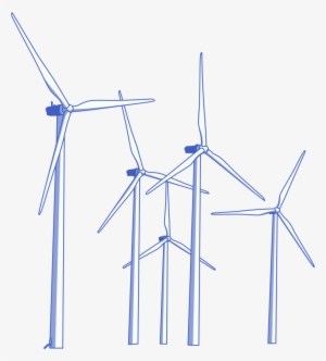 Wind Turbine Clipart Wind Power - Wind Farm Clip Art