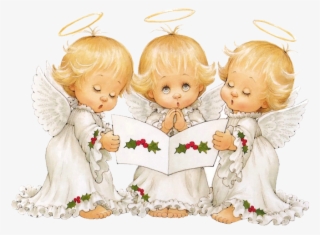 Angelitos Bebés Png - Merry Christmas With Angels