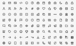 Here's The Complete Set At The Time Of Writing - Ui Icons