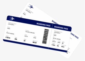 Airline Boarding Pass - Airline