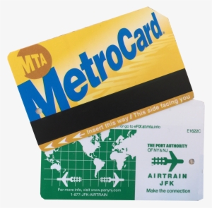 Metro Card De Nueva York Y Air Train