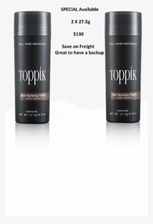 Toppik Hair Fibers 2 X - Toppik Hair Building Fibers (dark Brown) 12g/0.42oz
