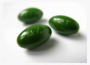 Evitrot-20 Soft Gel Capsule - Green Softgel Capsule Png