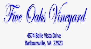 Five Oaks Vineyard