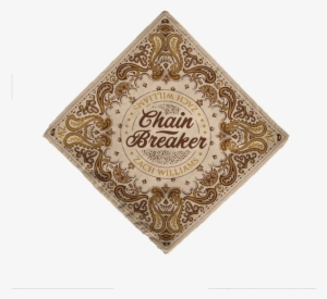 Tan Chain Breaker Bandana - Label