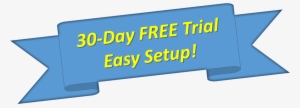 30-day Free Trial Banner - Free Trial Banner