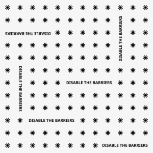 Disable The Barriers Bandana - Design