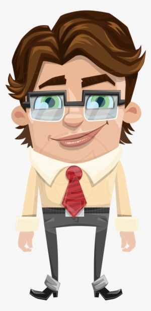 Clark Executive - Executive Cartoon Character