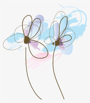 Karten, Blumen Zeichnung, Abstrakte Blumen, Abstrakte - Simple Vector Flower