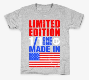 Limited Edition Made In America Kids T-shirt - Limited Edition Stars Ornament (round)