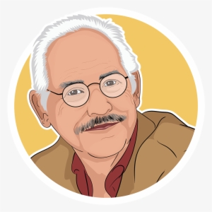 Kyle Gann Circle Portrait