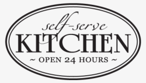 Self Serve Kitchen Open 24 Hours Wall Quotes Decal - Personalised Kitchen Wall Vinyls