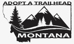 Adopt A Trailhead Montana Logo - Montana Logo