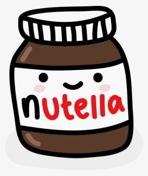 Dibujo Nutella Kawaii Png - Nutella Icon
