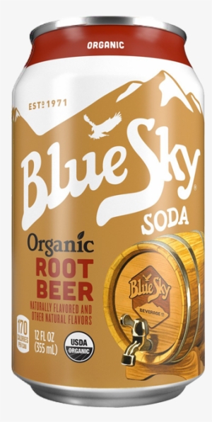 Refresco De Root Beer - Blue Sky Organic Black Cherry
