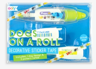 On A Roll Decorative Sticker Tape - Dogs On A Roll Deco Tape Refills