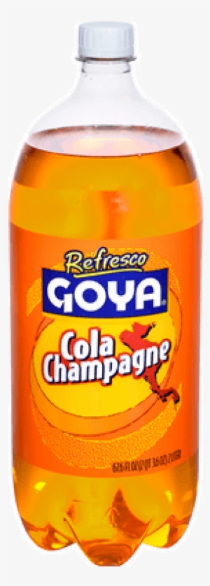 Goya Refresco Cola Champagne Soda, 2 Liter 8 Per Case - Goya Cola Champangne 12 Oz