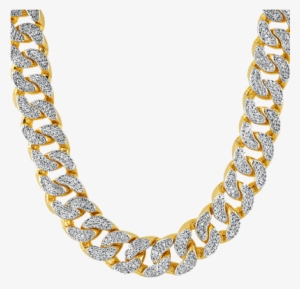 Thug Life Cadena De Oro Con Diamantes - Thick Gold Chains